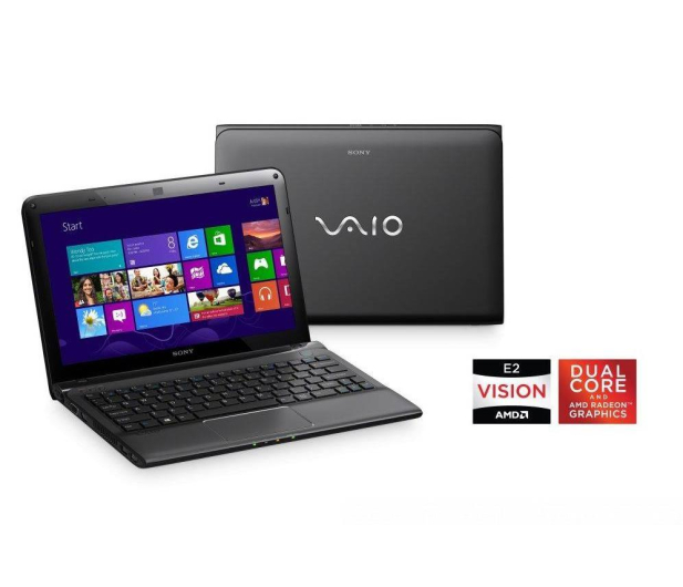 Sony Vaio E E2-2000M/4GB/500/Win8 czarny - 127245 - zdjęcie